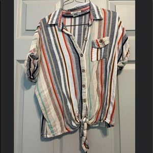 Small striped blouse